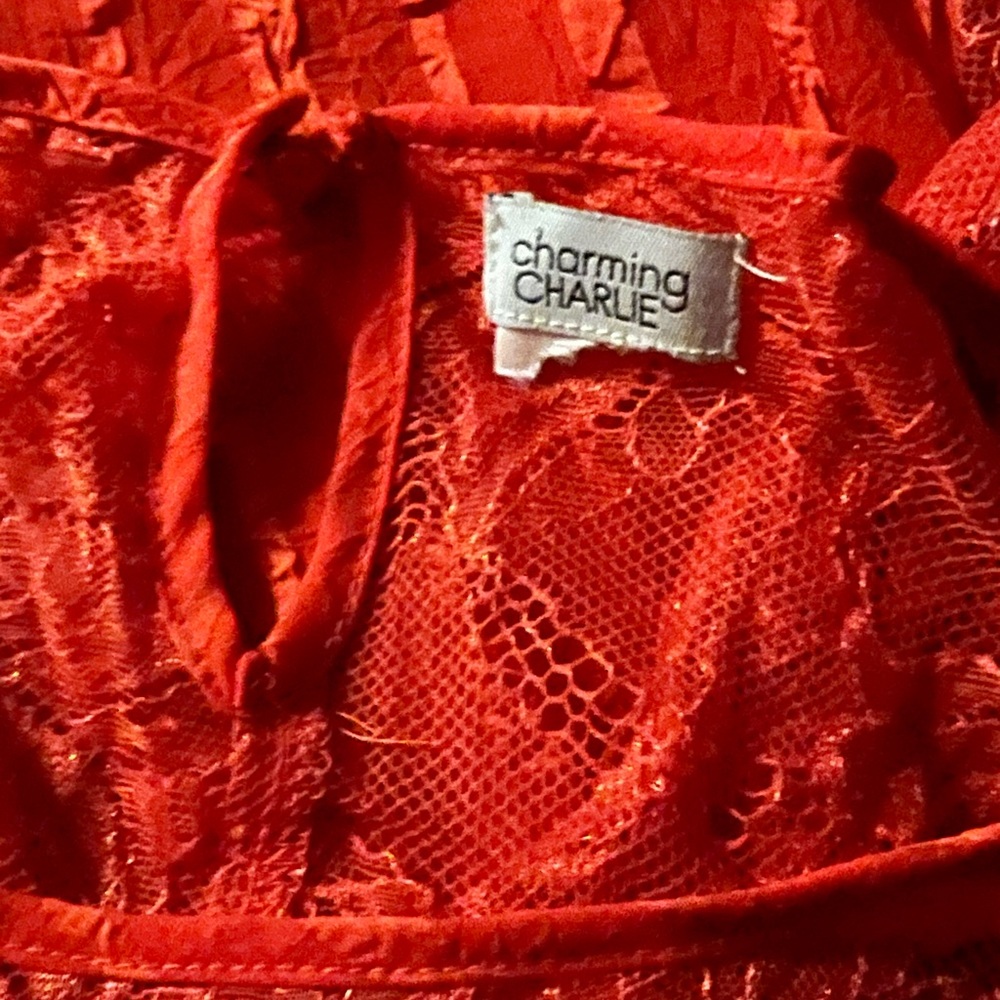 Red Charming Charlie Dress